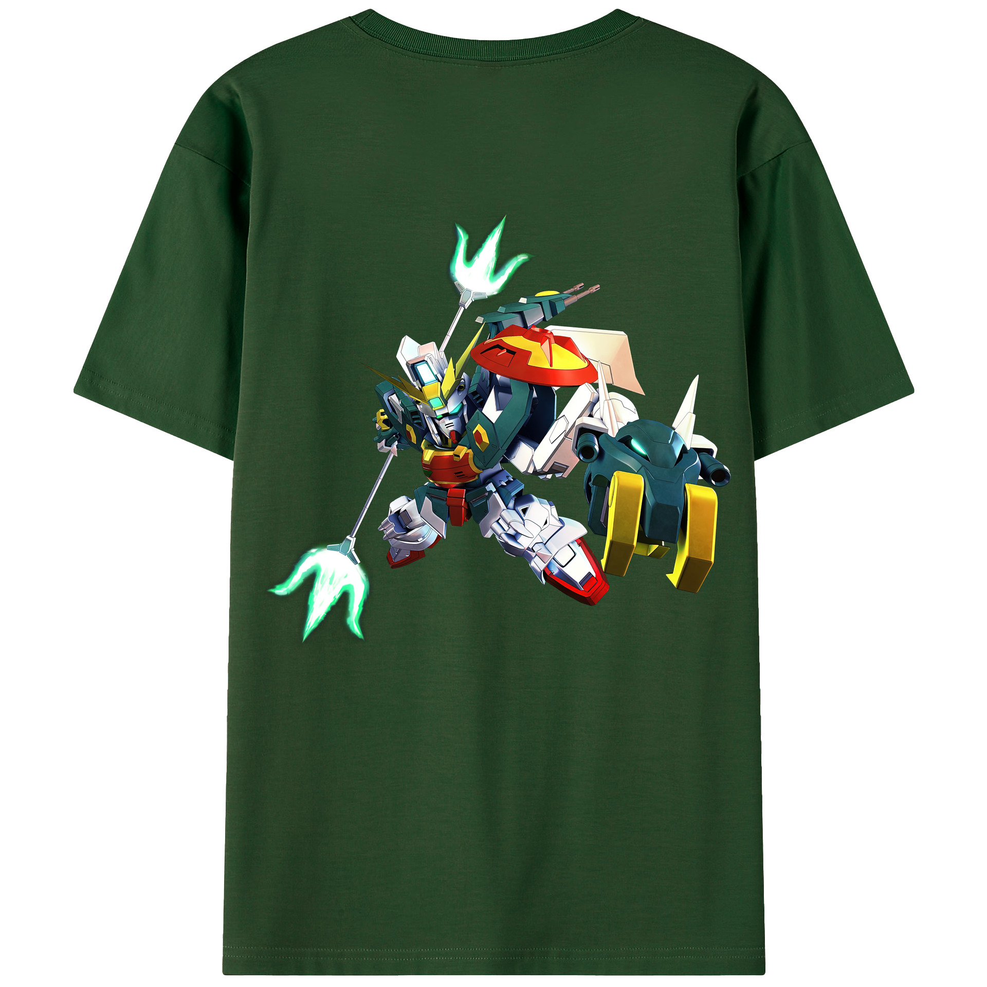（画像用） 機動戦士ガンダム Mobile Suit Gundam 綿100％半袖Tシャツ（背面プリント）